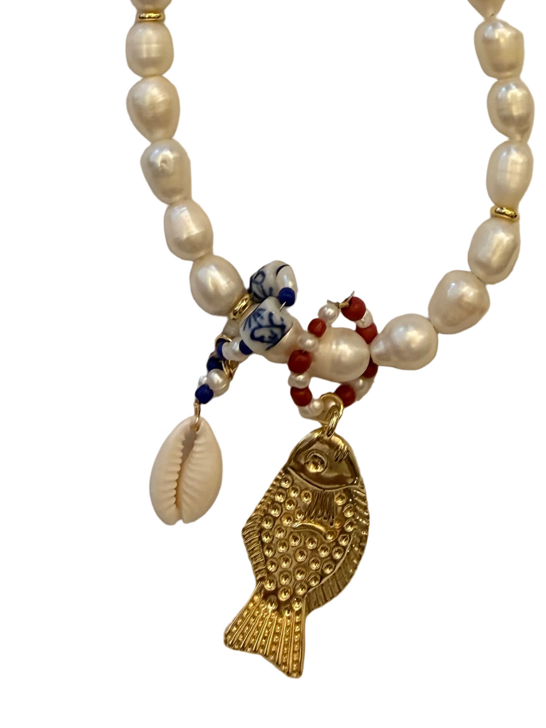 Americana Pearl Necklace