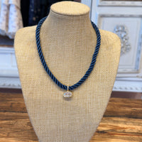 Indigo Rope Necklace