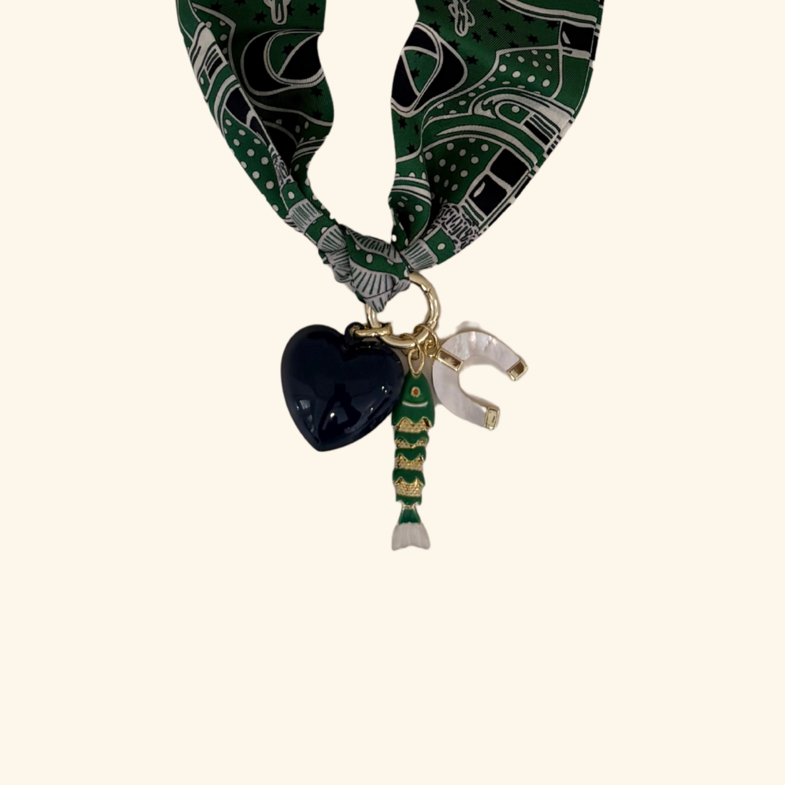 The Monaco Marina Scarf Necklace