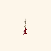 Red Coral Earrings