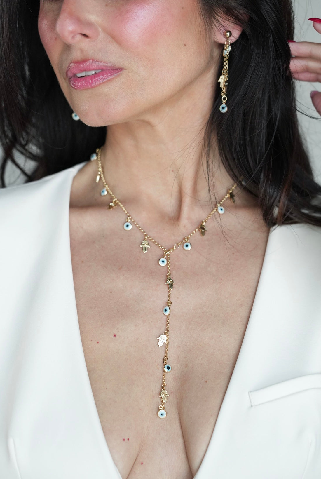 The Divine Signs Drop Earrings