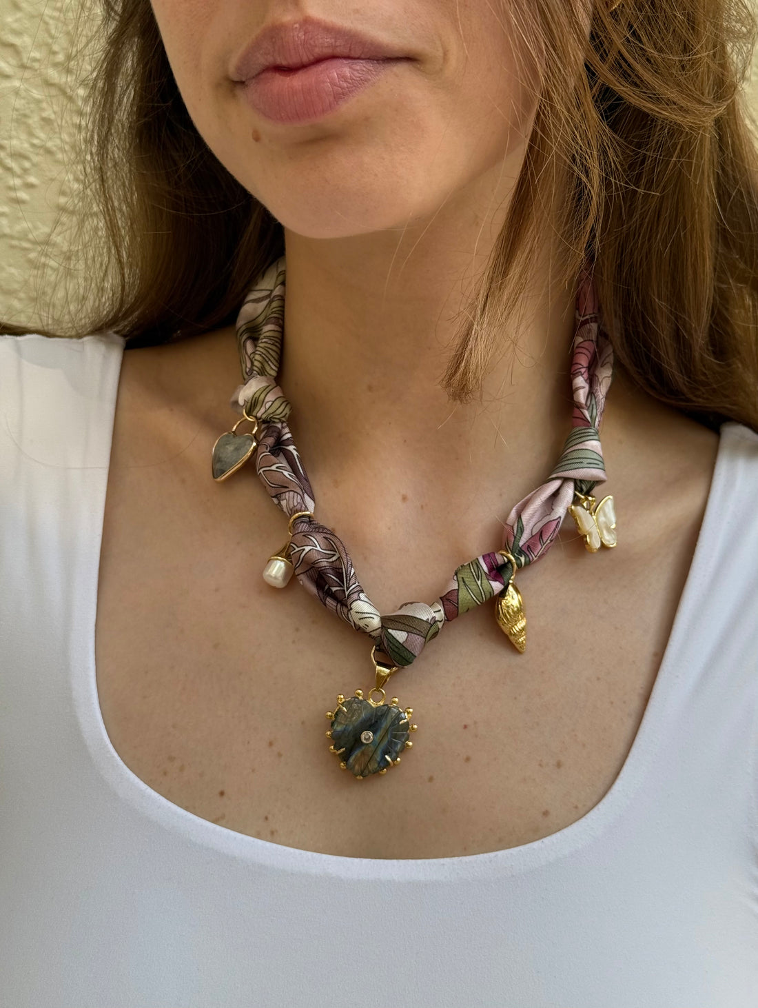 Wicked Scarf Necklace