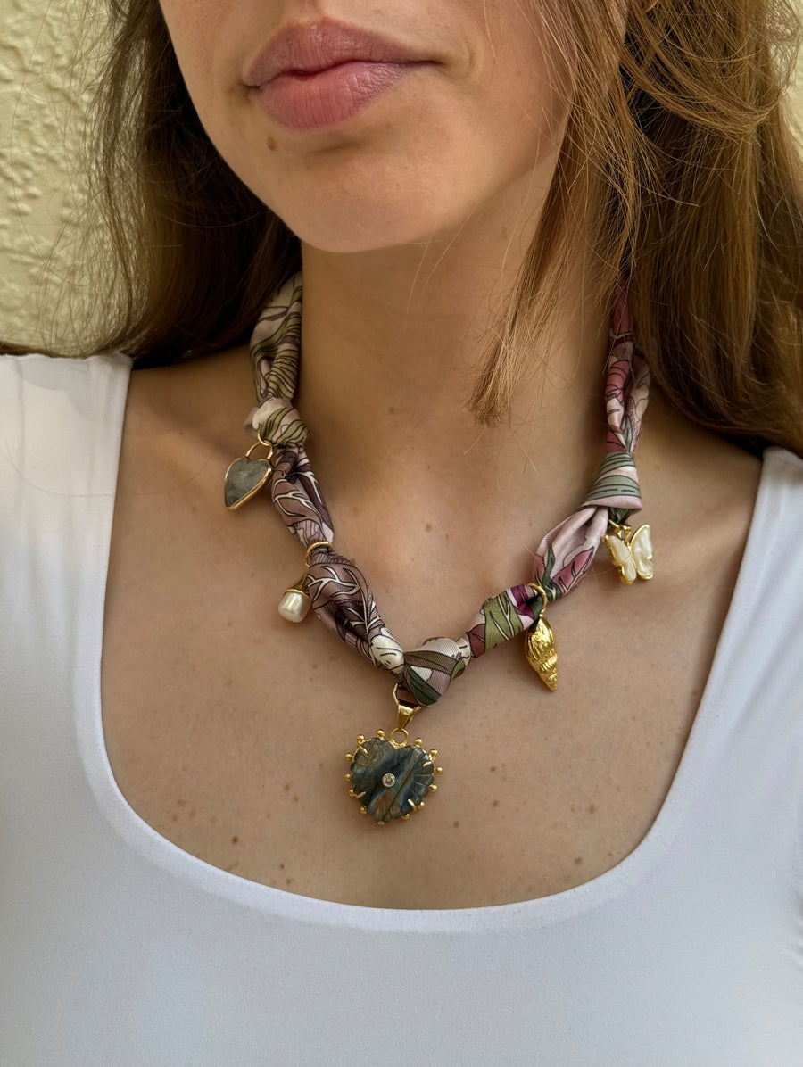 Wicked Scarf Necklace