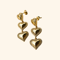 Heart Drop Earrings Shop Jewelry at MCHARMS 