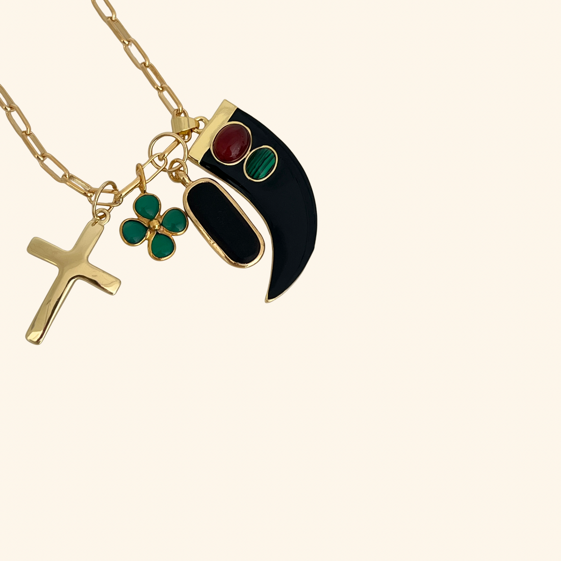 Charm & Grace Pendant Necklace