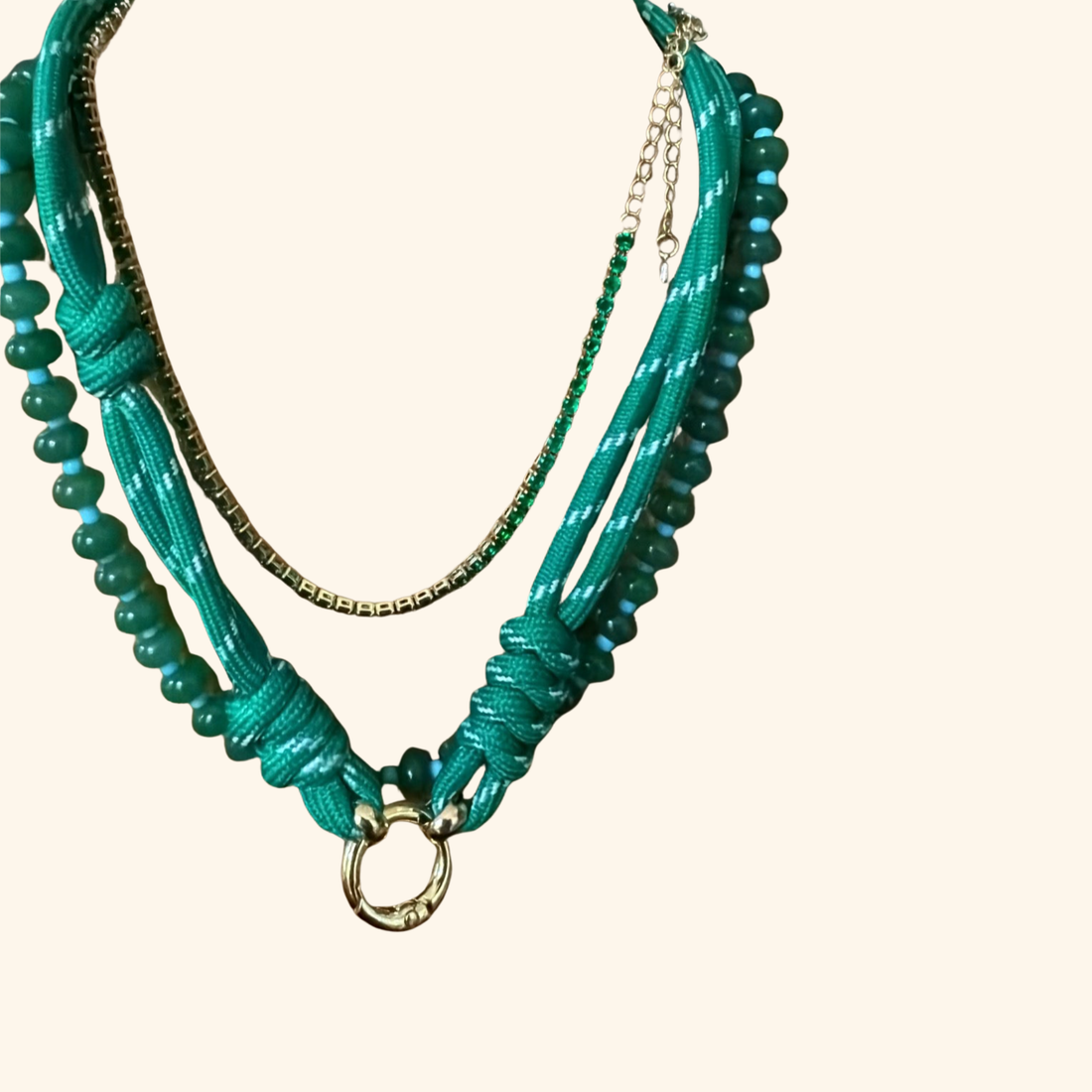 Rope Charm Necklace Base