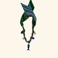 Amore Azul Scarf Necklace