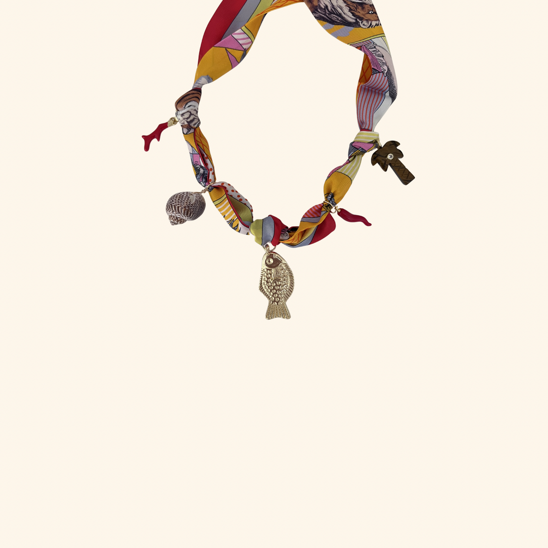Charmé Méditerranée Scarf Necklace