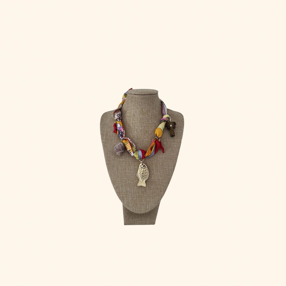 Charmé Méditerranée Scarf Necklace