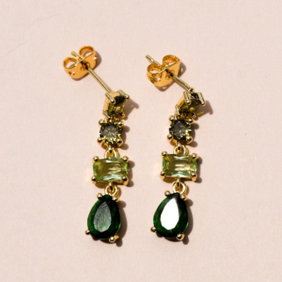 Mcharms Emerald Dream Earrings Shop Jewelry at MCHARMS