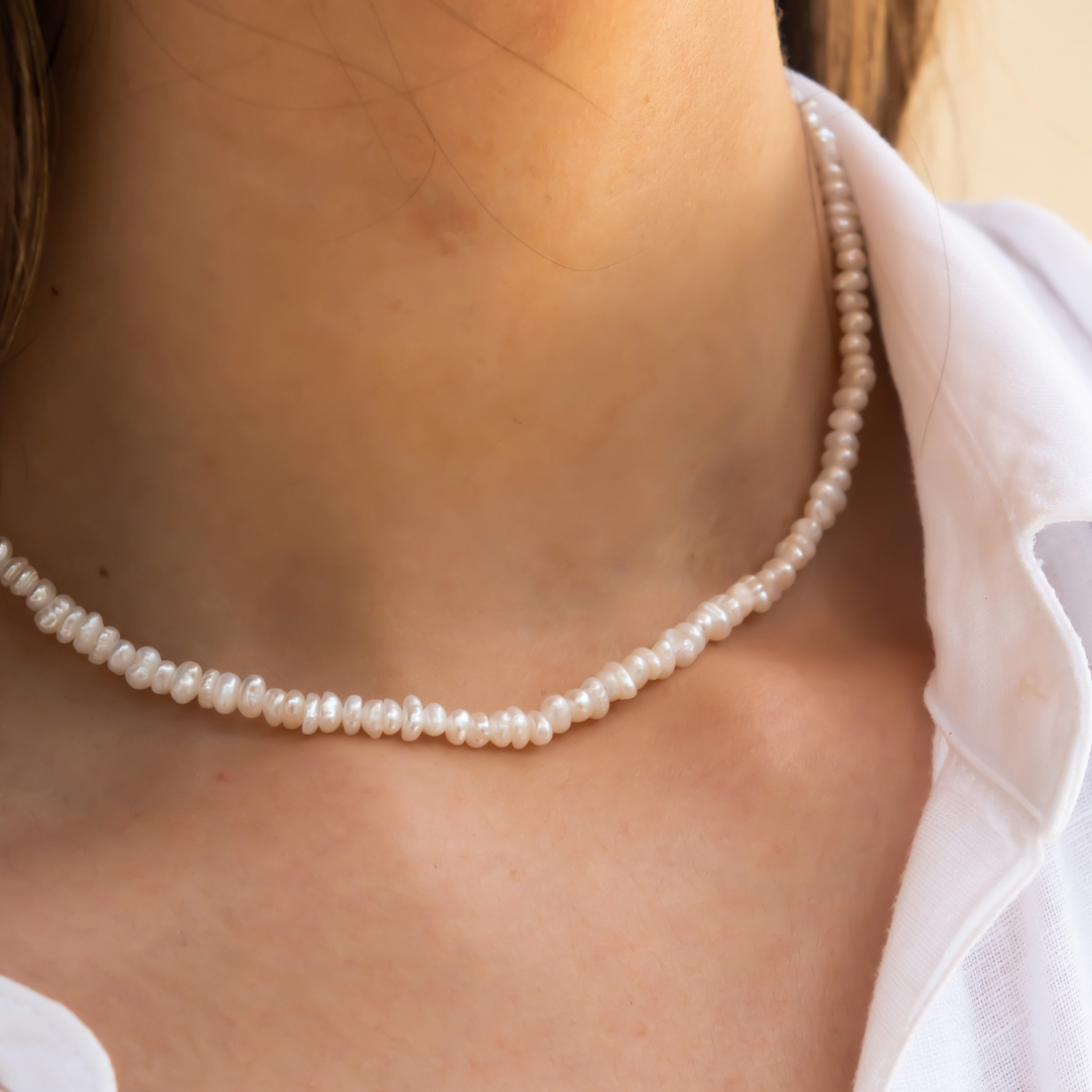 Petite Pearls Necklace