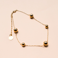 Mcharrms Multi Ball Choker Shop jewelry Necklaces 
