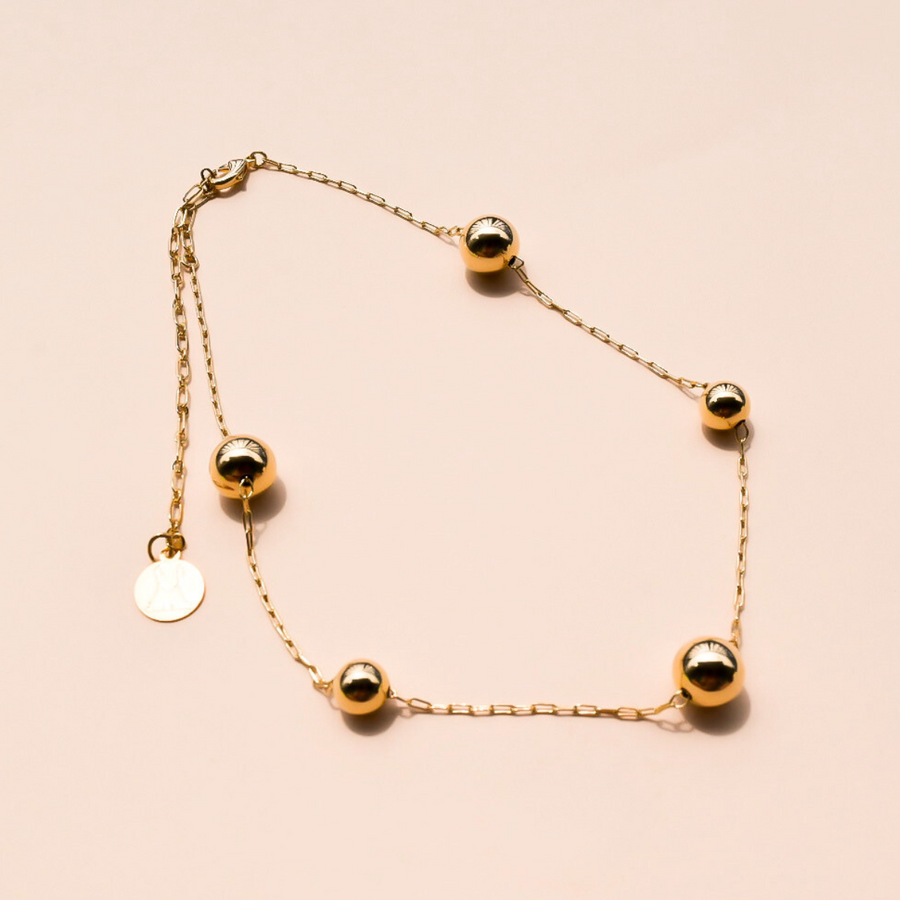 Mcharrms Multi Ball Choker Shop jewelry Necklaces 