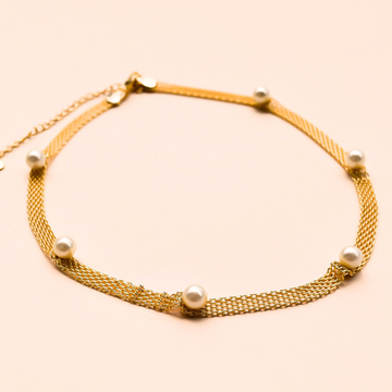 The Gold Essence Choker Shop Jewelry Necklaces at MCHARMS