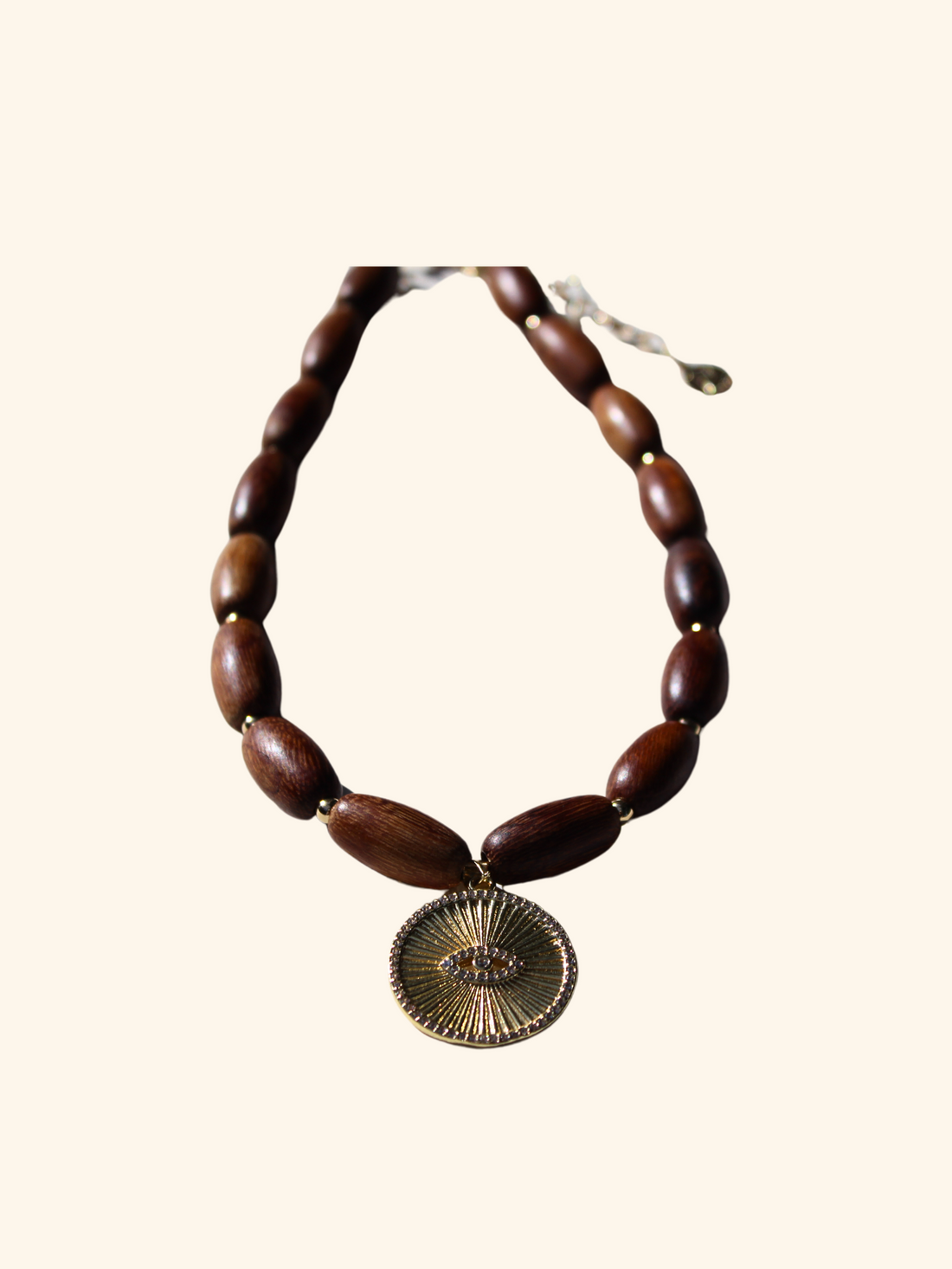 Golden Eye Necklace Shop Trendy Jewelry at MCHARMS