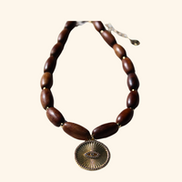 Golden Eye Necklace Shop Trendy Jewelry at MCHARMS