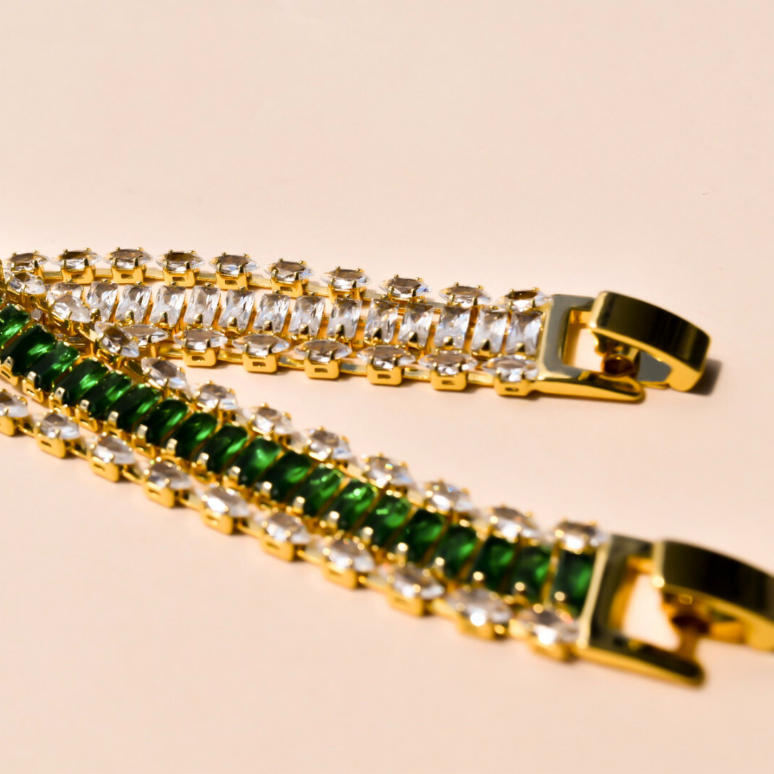 Green Natural Beauty Diamond Bracelet