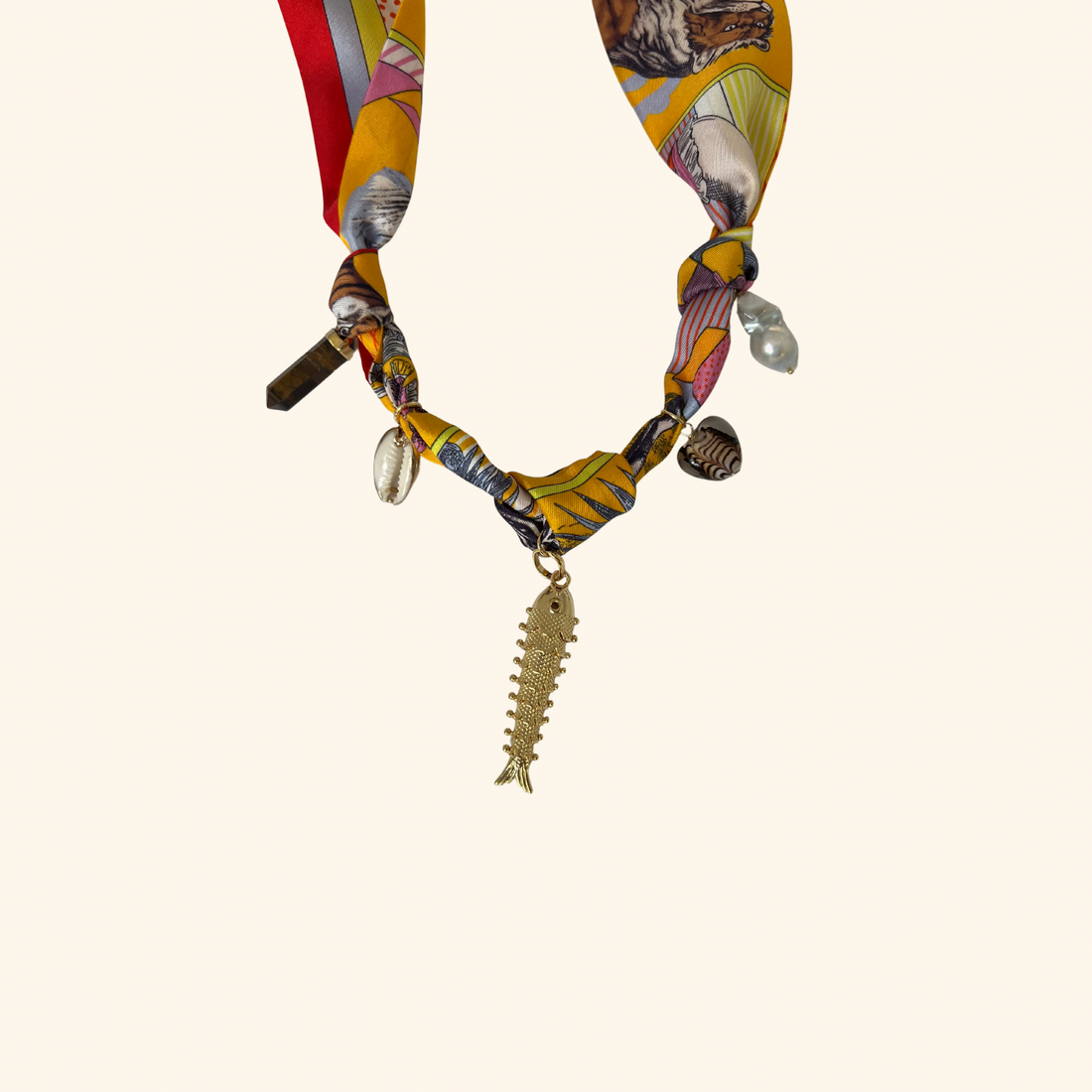 Cayman Escape Scarf Necklace