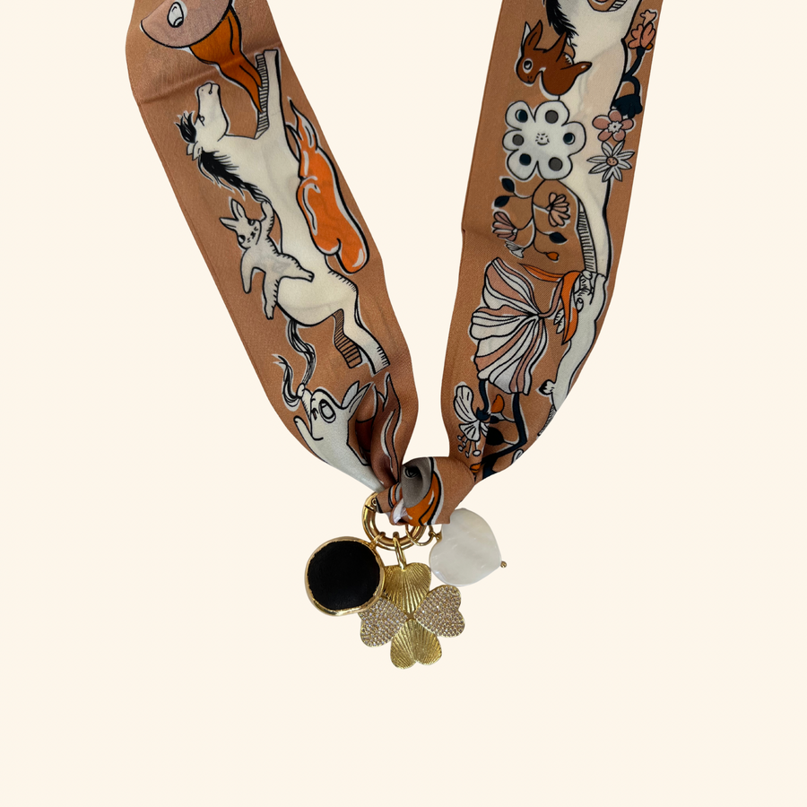 Charmed Bandit Scarf Necklace