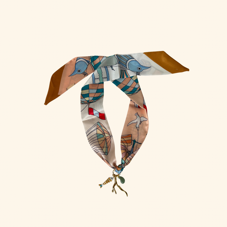 Serendipitous Scarf Necklace