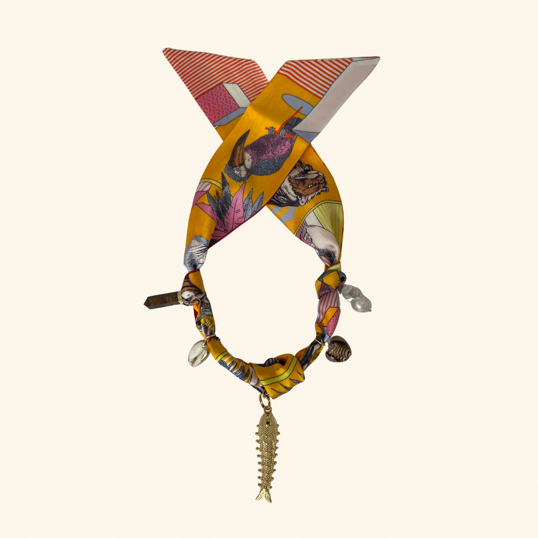 Cayman Escape Scarf Necklace