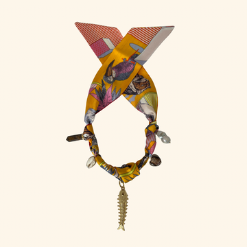 Cayman Escape Scarf Necklace