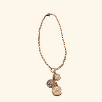 Cascading Coin Necklace