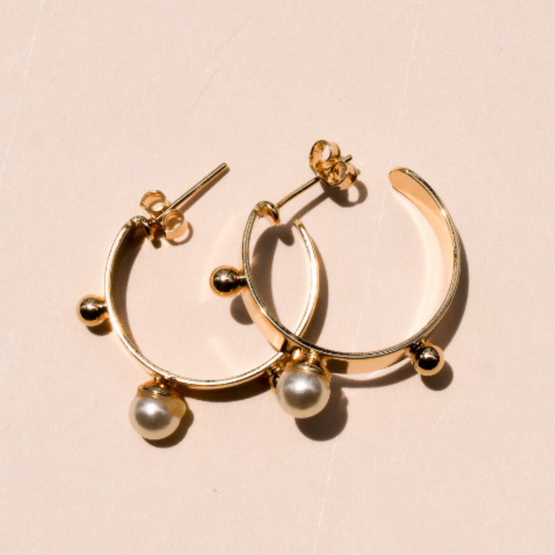 Mcharns Golden Orb Earrings Shop Handmade Jewelry Online
