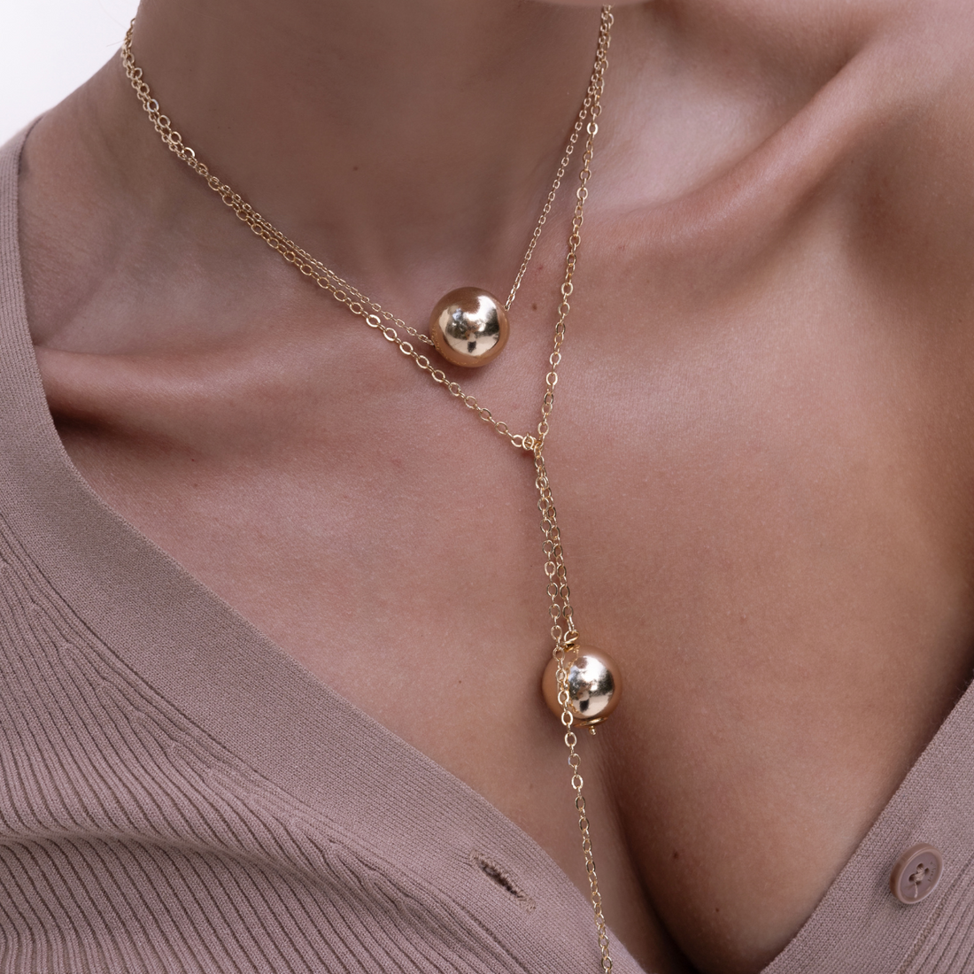 Snapklik.com : Layered Gold Necklaces For Women, Dainty Diamond Solitaire  14k Gold Plated Stacked Simple Trendy Layered Choker Necklaces Jewelry For  Girls
