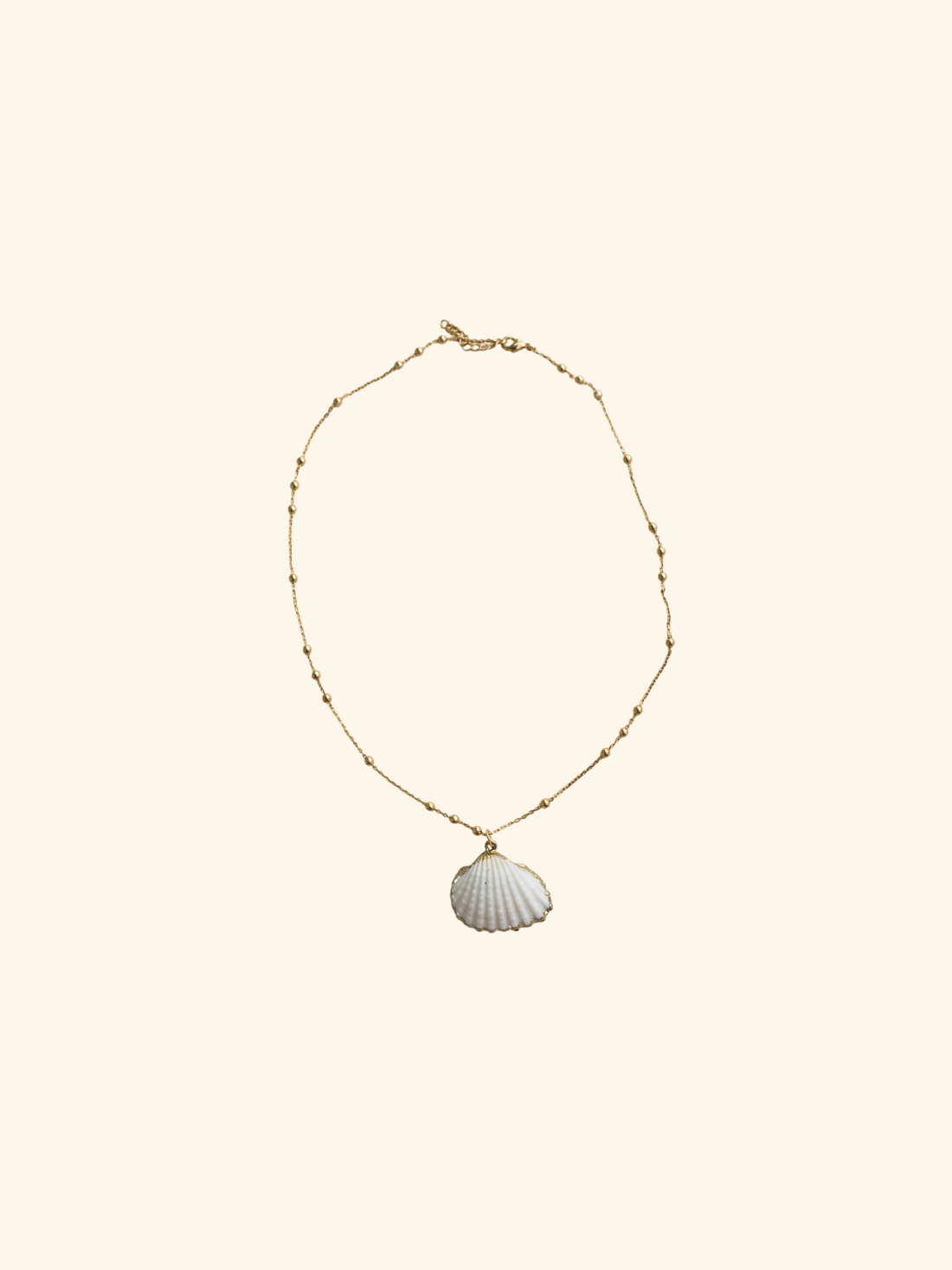 Shell and Pearl Beach Stack Shop Necklaces at MCHARMS