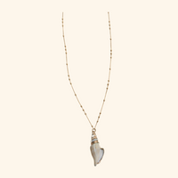 Shell and Pearl Beach Stack Shop Necklaces at MCHARMS