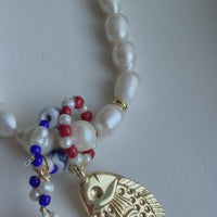 Americana Pearl Necklace