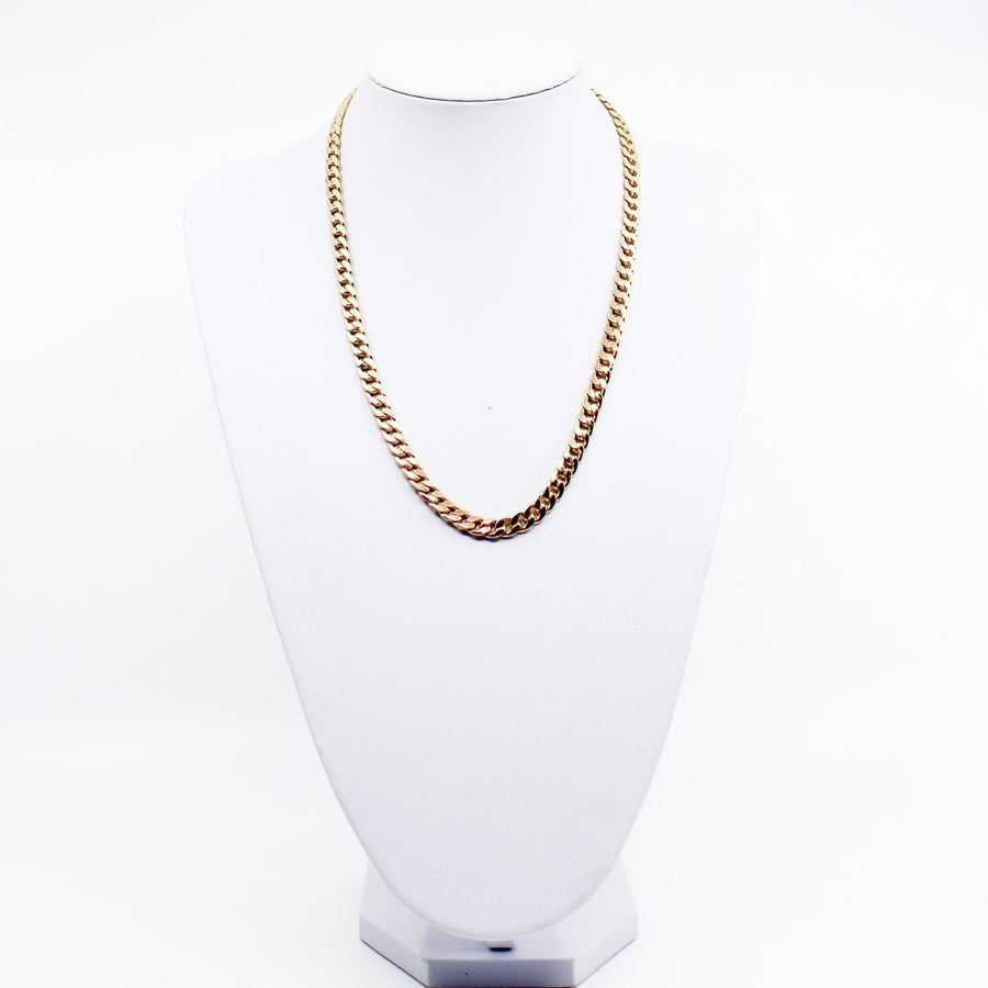 Men's Cuban Link Necklace in Gold and Silver. Gold Necklace. Silver Necklace. Necklaces. Gold Jewelry. Silver Jewelry. Men's Jewelry. Men's Necklaces. Handmade Jewelry. Miami Jewelry. Affordable Sustainable Jewelry. Affordable Prices. Shop Jewelry. MCHARMS.