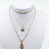 Marilyn Stack I MCHARMS Marilyn Stack. Stack includes combination of: Marilyn Necklace (13-16 inches in length), Eye in the Sky Necklace (16-18 inches in length), and Hamsa Charml Necklace (18 inches in length). Stack More and Save: when you buy the stack you receive 10% off the total individual necklace price! Gold Diamond Choker. Gold Necklace. Handmade Jewelry. Miami Jewelry. Affordable Sustainable Jewelry. Affordable Prices. Jewellery. Jewelry stores. Shop Jewelry. MCHARMS.