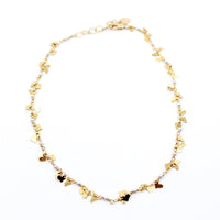 Heart Dangle Necklace. Brazilian gold plated heart chain with mini heart charms. 15-17 inches in length. Valentines Collection. Mini Gold Heart Necklace. Gold Heart Chain Necklace. Gold Necklace. Gold Choker. Heart Necklace. Heart Choker. Heart Chain Necklace with Charm/s. Heart Charm/s. Heart Charm Necklace. Handmade Jewelry. Miami Jewelry. Affordable Sustainable Jewelry. Affordable Prices. Jewellery. Jewelry stores. Shop Jewelry. MCHARMS. Charms. Charm Necklace. Necklace.