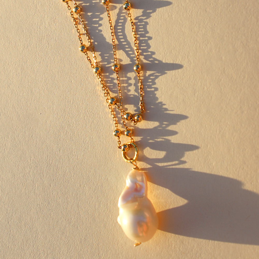 Perfect Pearl Necklace Shop Handmade Jewelry at MCHARMS