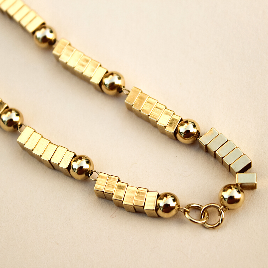 Block Chain Necklace New Jewelry Spring Collection at MCHARMS